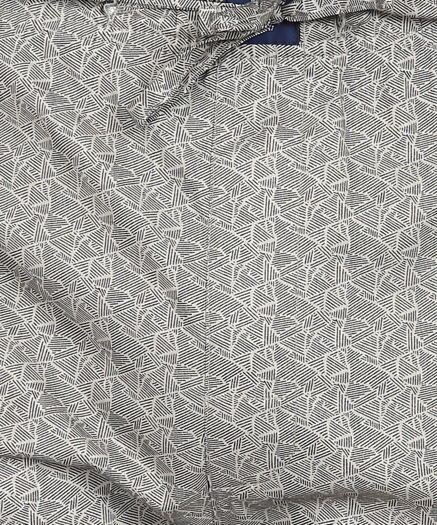 Men Plus Size Grey Printed Pyjama