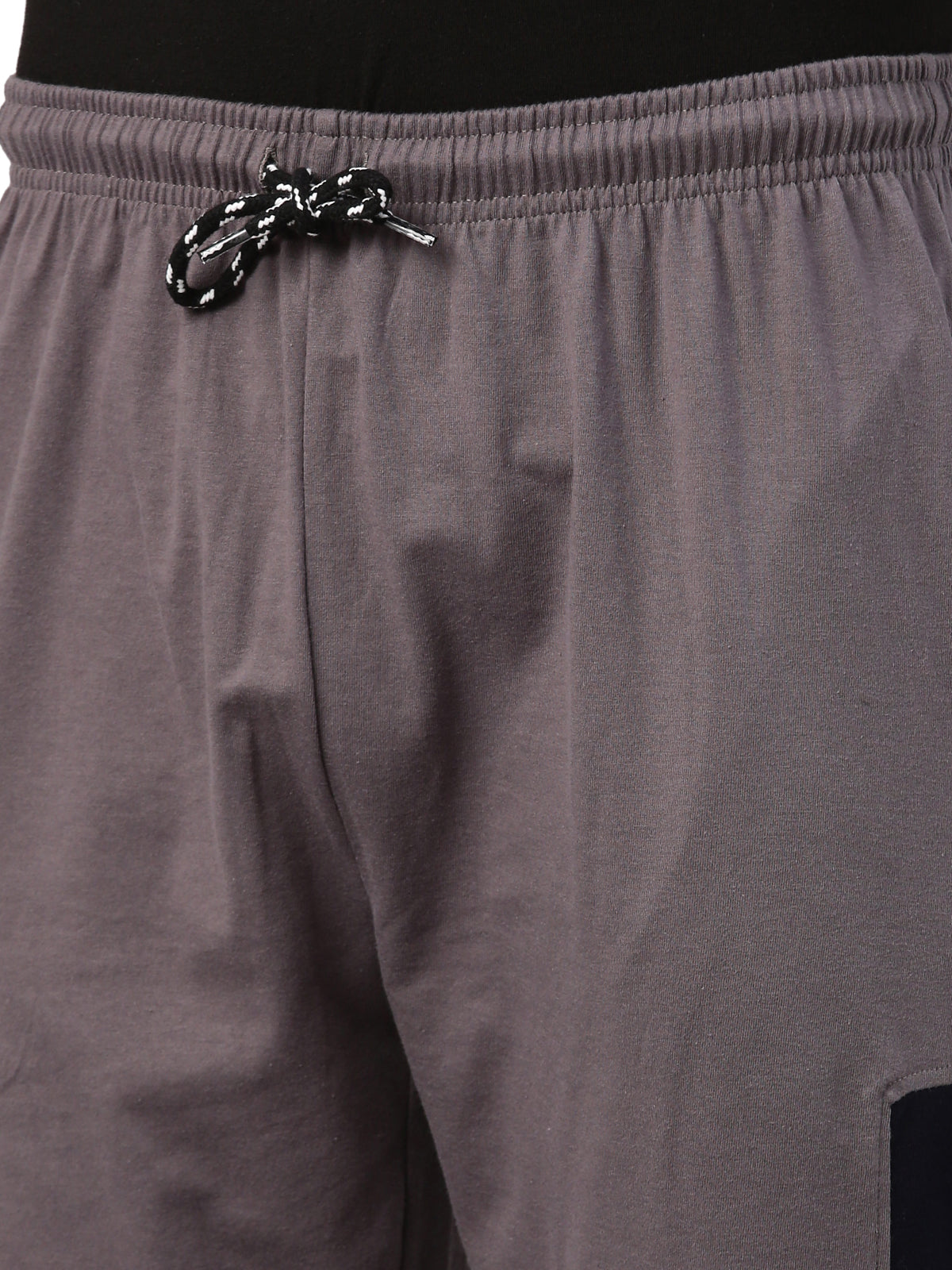 Solid Men Grey Track Pants