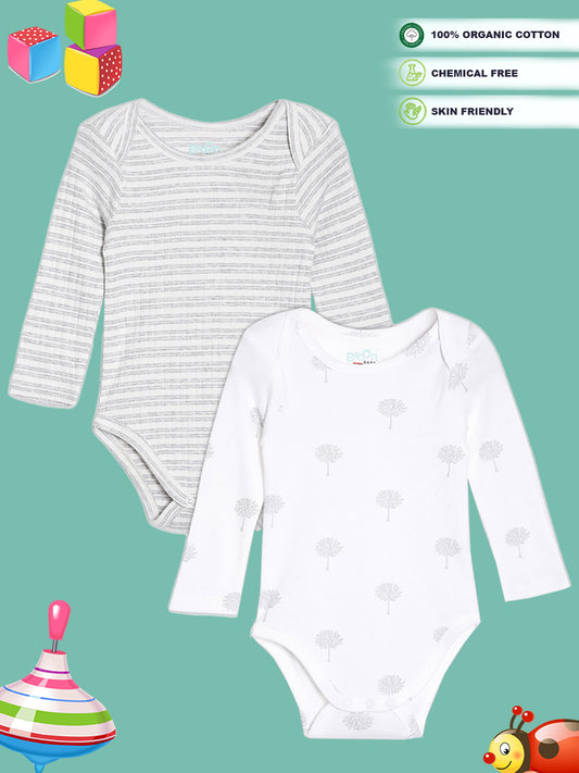 Broon Infant Baby Organic Cotton Full Sleeve Bodysuit