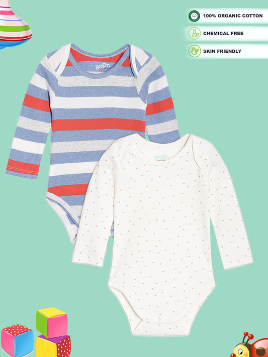 Broon Infant Baby Organic Cotton Full Sleeve Bodysuit