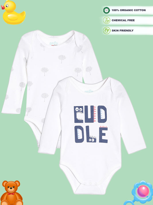 Broon Infant Baby Organic Cotton Full Sleeve Bodysuit
