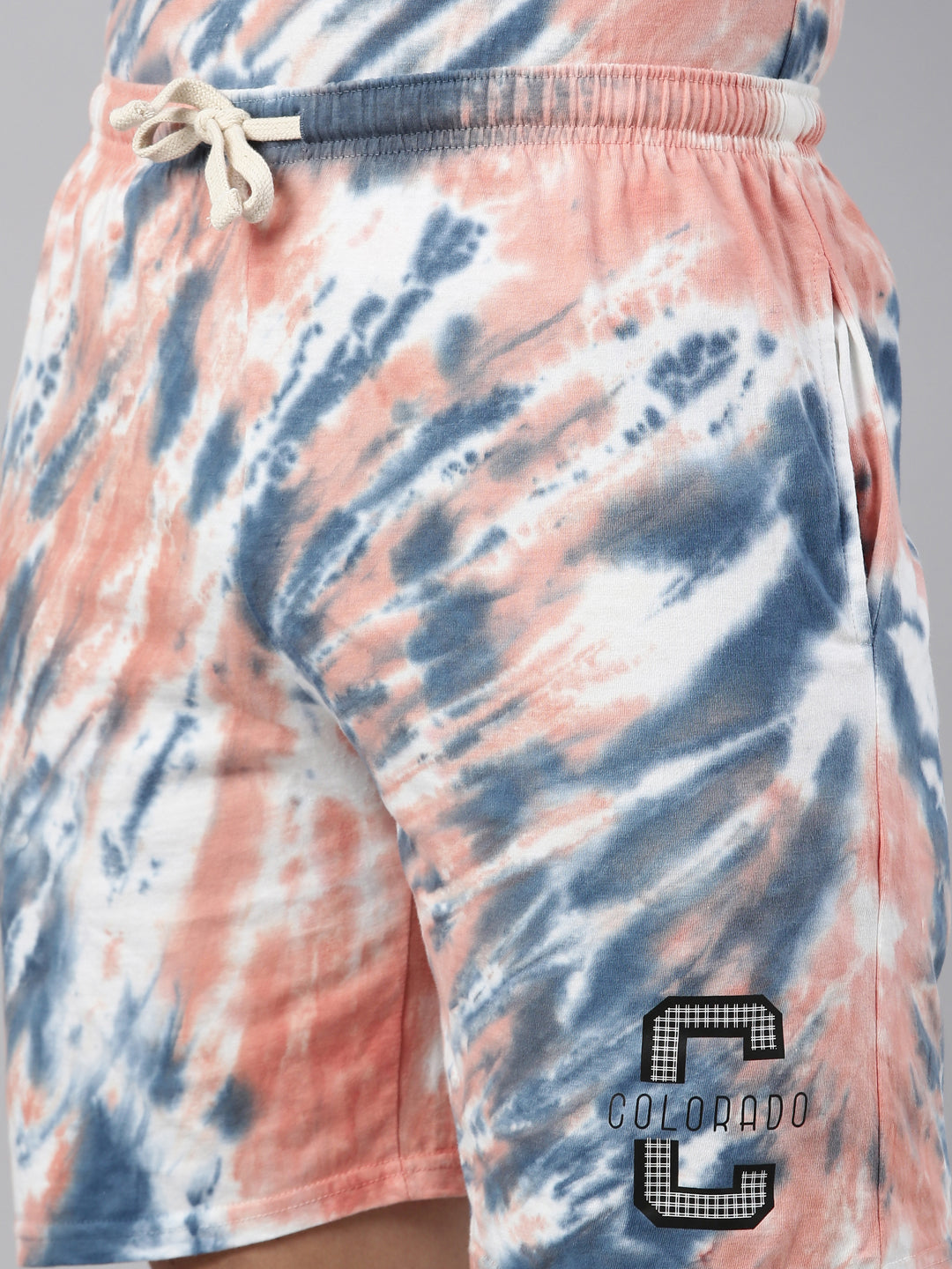 JOVEN MENS TIE-DYE SHORTS(SHORTS ONLY)