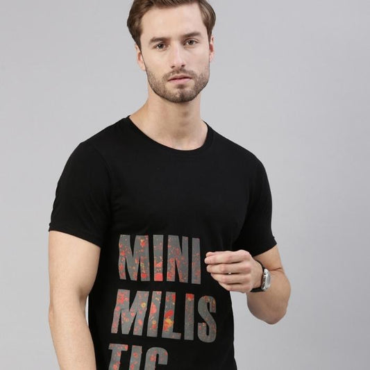 JOVEN MEN PRINTED T-SHIRT