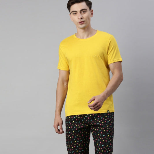 JOVEN MENS PRINTED LOUNGE SET