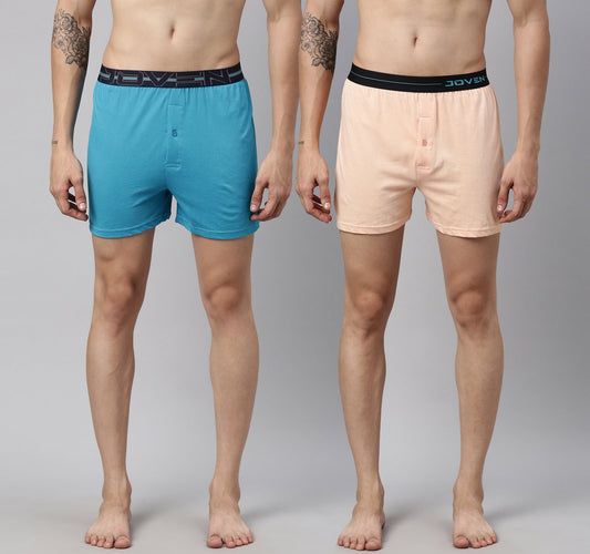 JOVEN MEN FIT ME BOXER SHORTS - PACK OF 2
