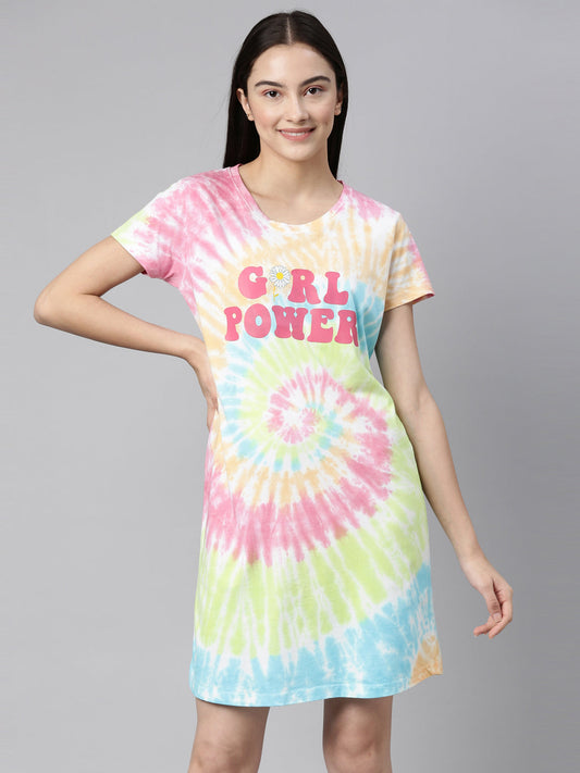 CURARE WOMENS TIE-DYE LONG TEE