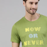 JOVEN MEN PRINTED T-SHIRT