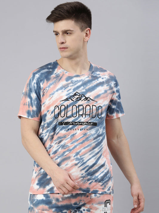 JOVEN MENS TIE-DYE T-SHIRT(T-SHIRT ONLY)