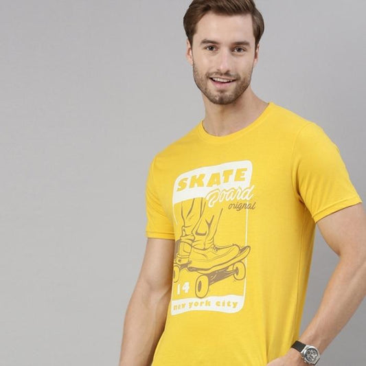 JOVEN MEN PRINTED T-SHIRT
