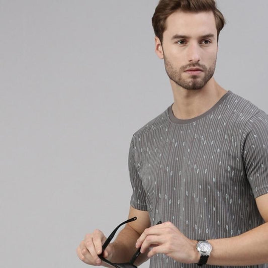 JOVEN MEN PRINTED T-SHIRT