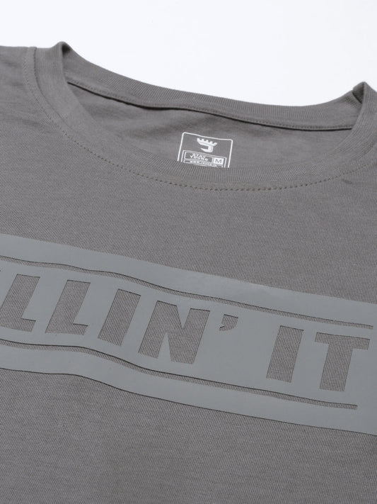 JOVEN MEN PRINTED T-SHIRT