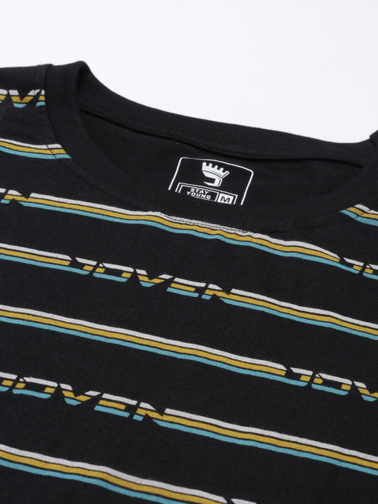 JOVEN MEN PRINTED T-SHIRT