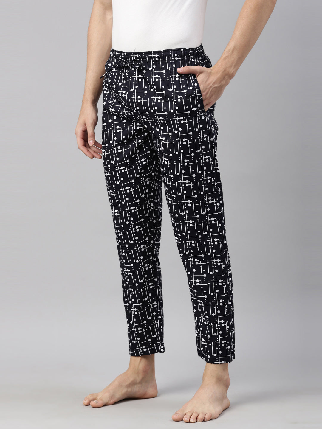 JOVEN MENS PRINTED PYJAMAS