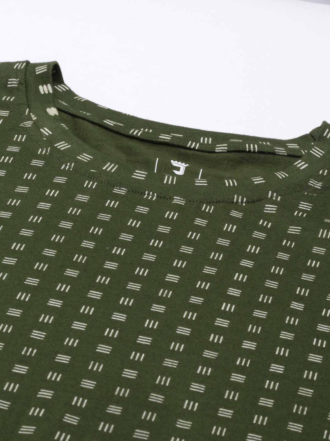 JOVEN MEN PRINTED T-SHIRT
