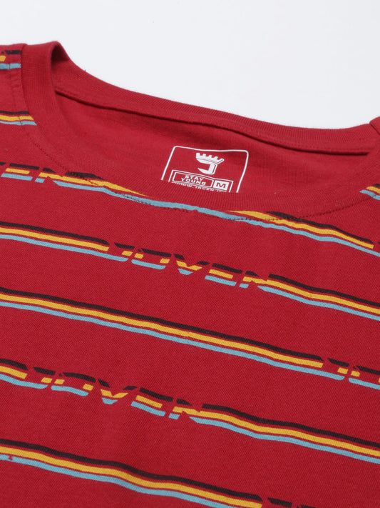 JOVEN MEN PRINTED T-SHIRT