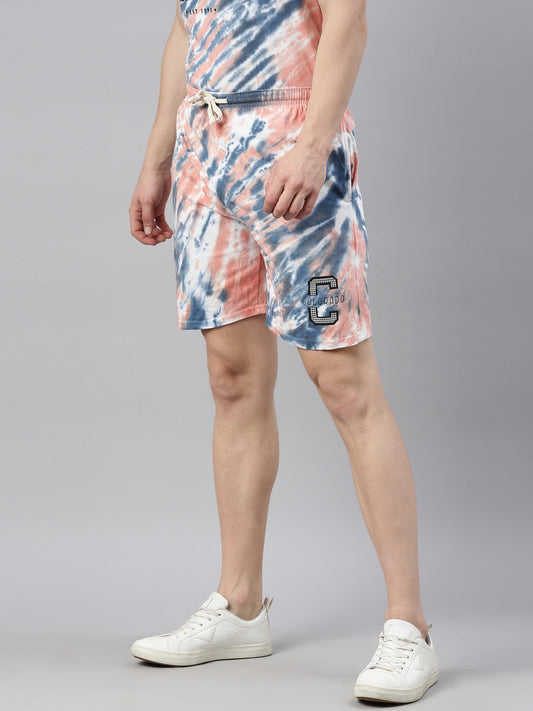 JOVEN MENS TIE-DYE SHORTS(SHORTS ONLY)
