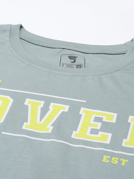 JOVEN MEN PRINTED T-SHIRT