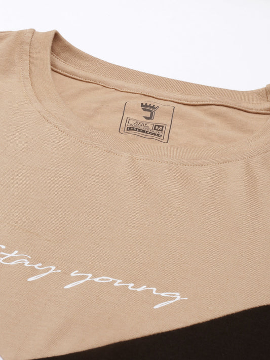 JOVEN MEN PRINTED T-SHIRT