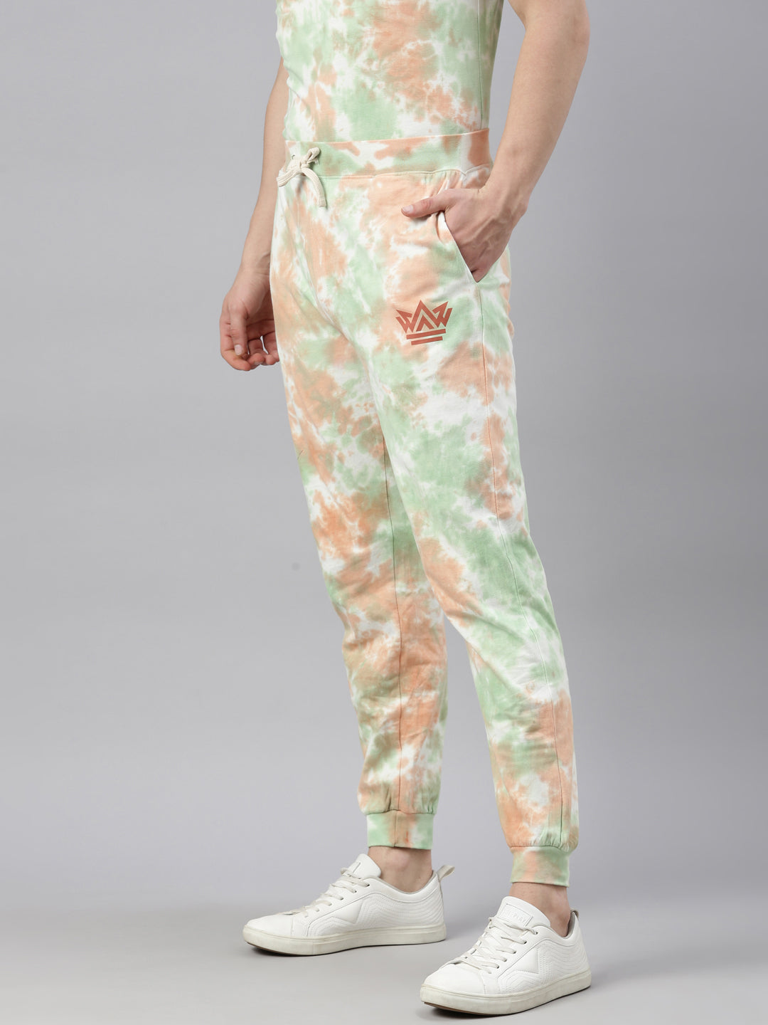 JOVEN MENS TIE-DYE JOGGERS(PANT ONLY)