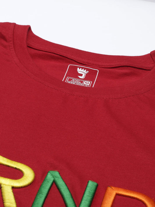 JOVEN MEN PRINTED T-SHIRT