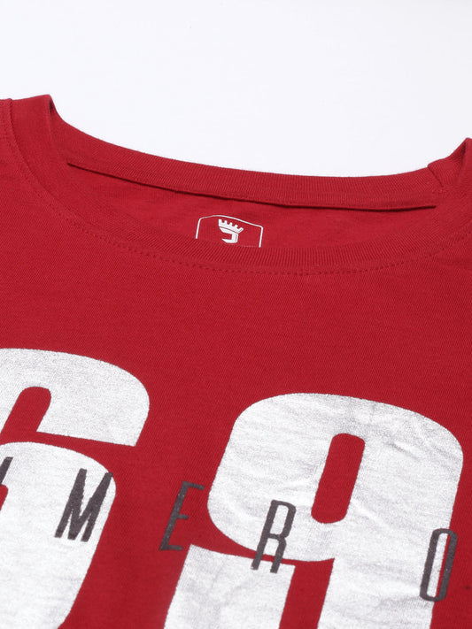 JOVEN MEN PRINTED T-SHIRT