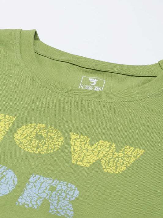 JOVEN MEN PRINTED T-SHIRT