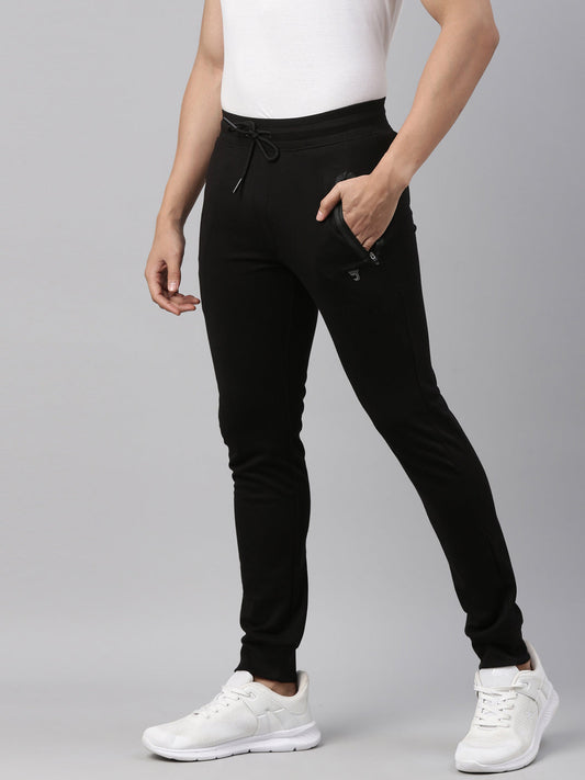 JOVEN MENS SOLID TRACK PANTS
