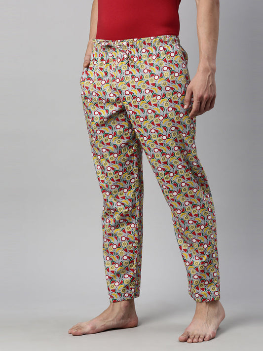 JOVEN MENS PRINTED PYJAMAS