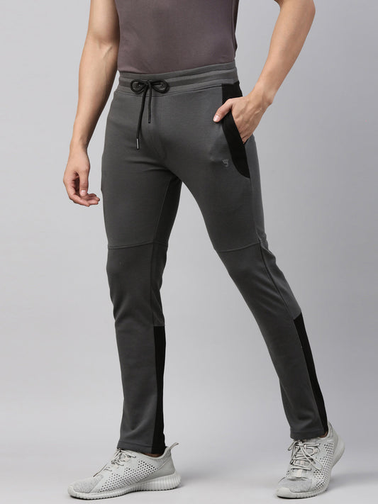 JOVEN MENS SOLID TRACK PANTS