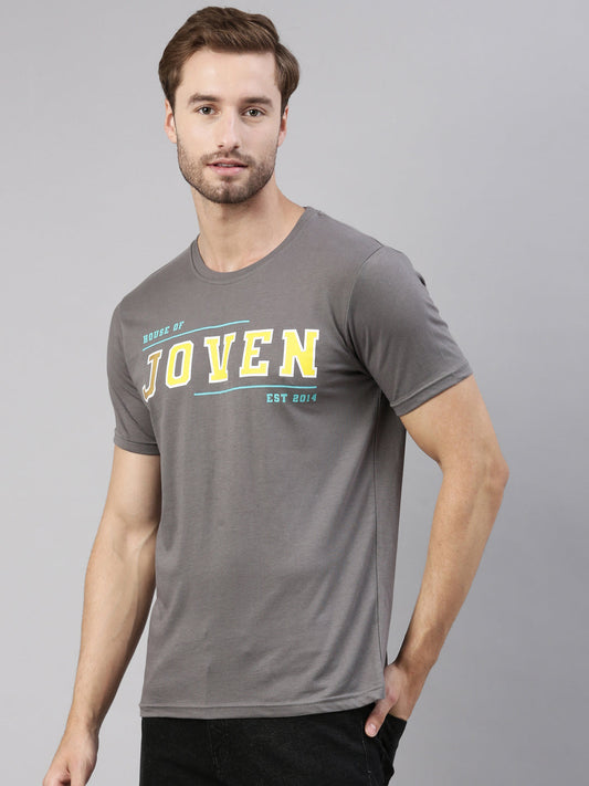 JOVEN MEN PRINTED T-SHIRT