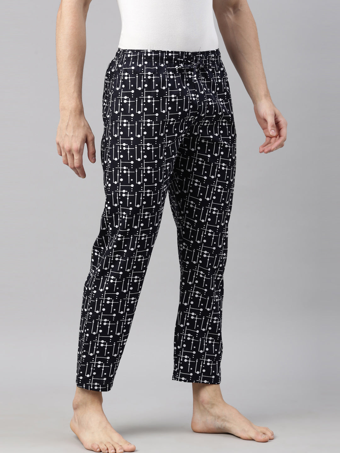JOVEN MENS PRINTED PYJAMAS