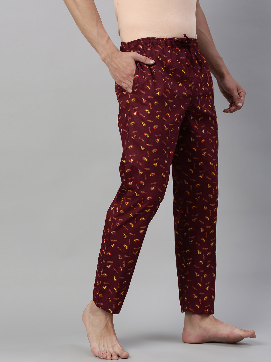 JOVEN MENS PRINTED PYJAMAS