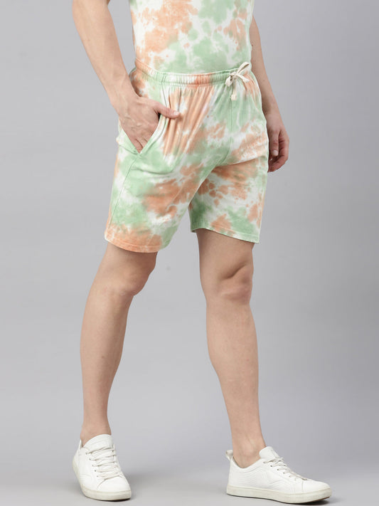 JOVEN MENS TIE-DYE SHORTS(SHORTS ONLY)