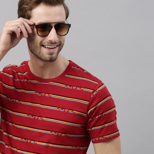 JOVEN MEN PRINTED T-SHIRT