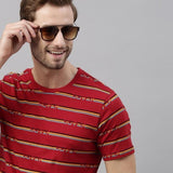 JOVEN MEN PRINTED T-SHIRT