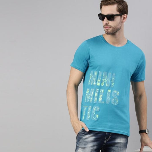 JOVEN MEN PRINTED T-SHIRT