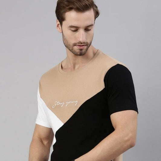 JOVEN MEN PRINTED T-SHIRT