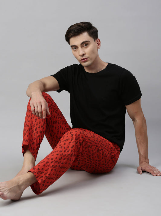 JOVEN MENS PRINTED PYJAMAS