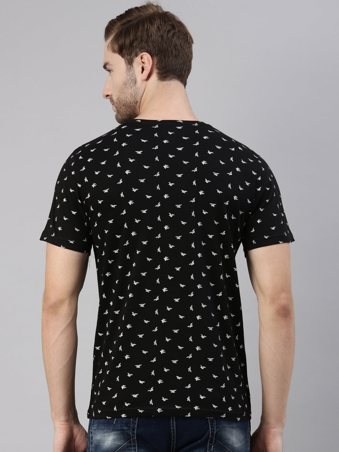 JOVEN MEN PRINTED T-SHIRT