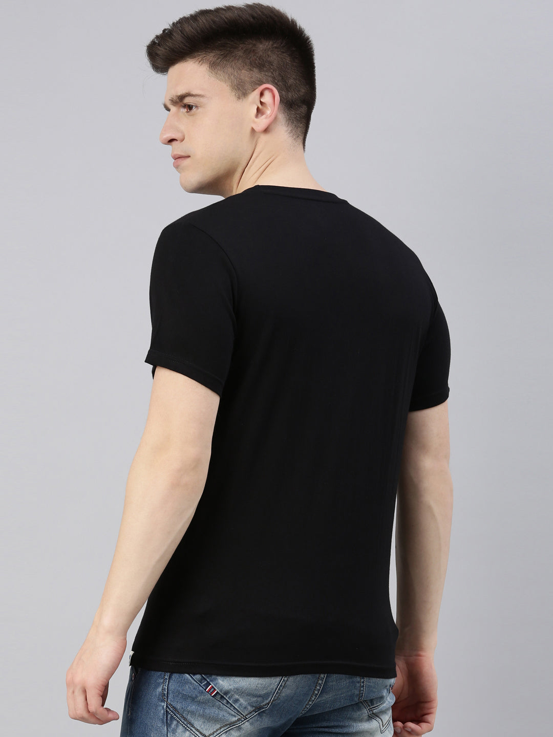 JOVEN MEN PRINTED T-SHIRT