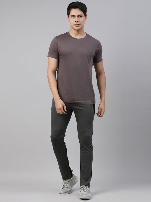 JOVEN MENS SOLID TRACK PANTS