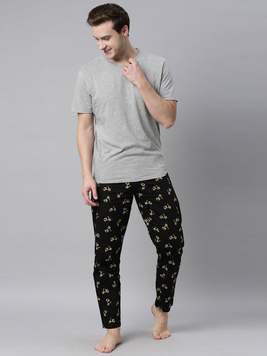 JOVEN MENS PRINTED PYJAMA