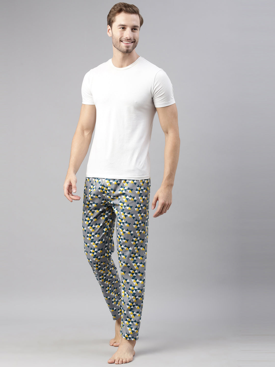 JOVEN MENS PRINTED PYJAMAS