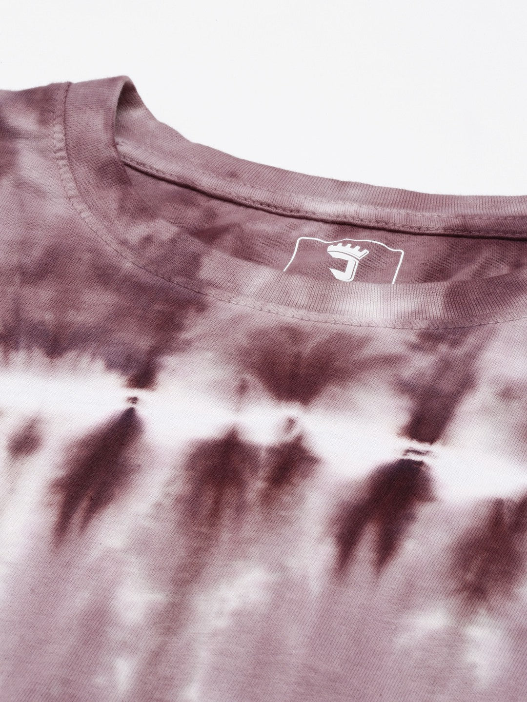 Joven Men's Brown Tie and Dye T-Shirt