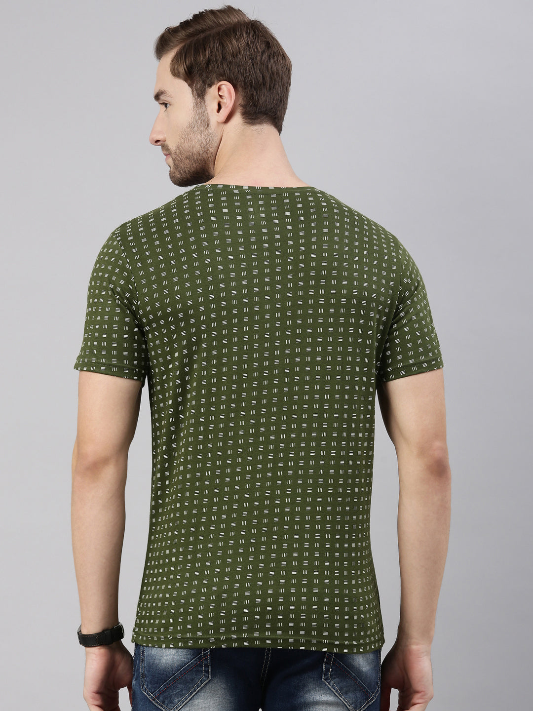 JOVEN MEN PRINTED T-SHIRT