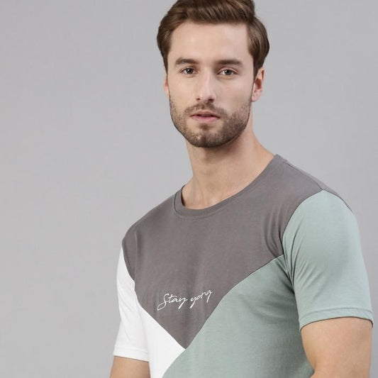 JOVEN MEN PRINTED T-SHIRT