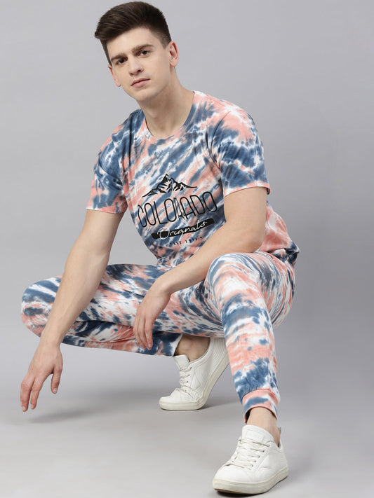 JOVEN MENS TIE-DYE JOGGERS(PANT ONLY)