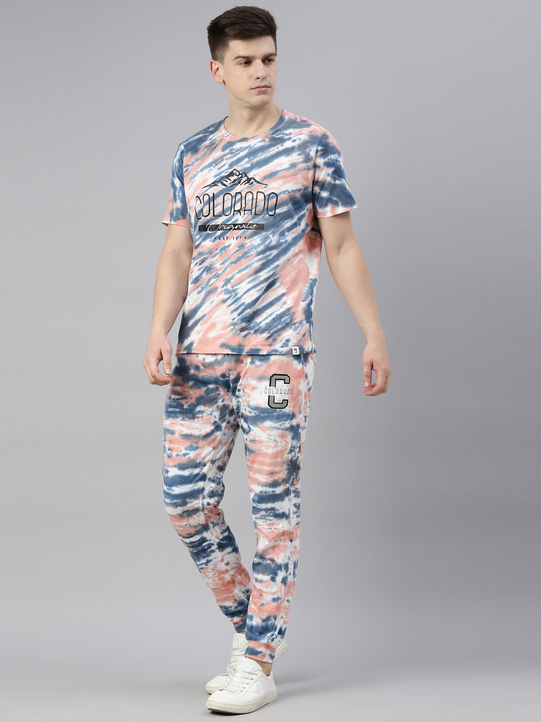 JOVEN MENS TIE-DYE T-SHIRT(T-SHIRT ONLY)