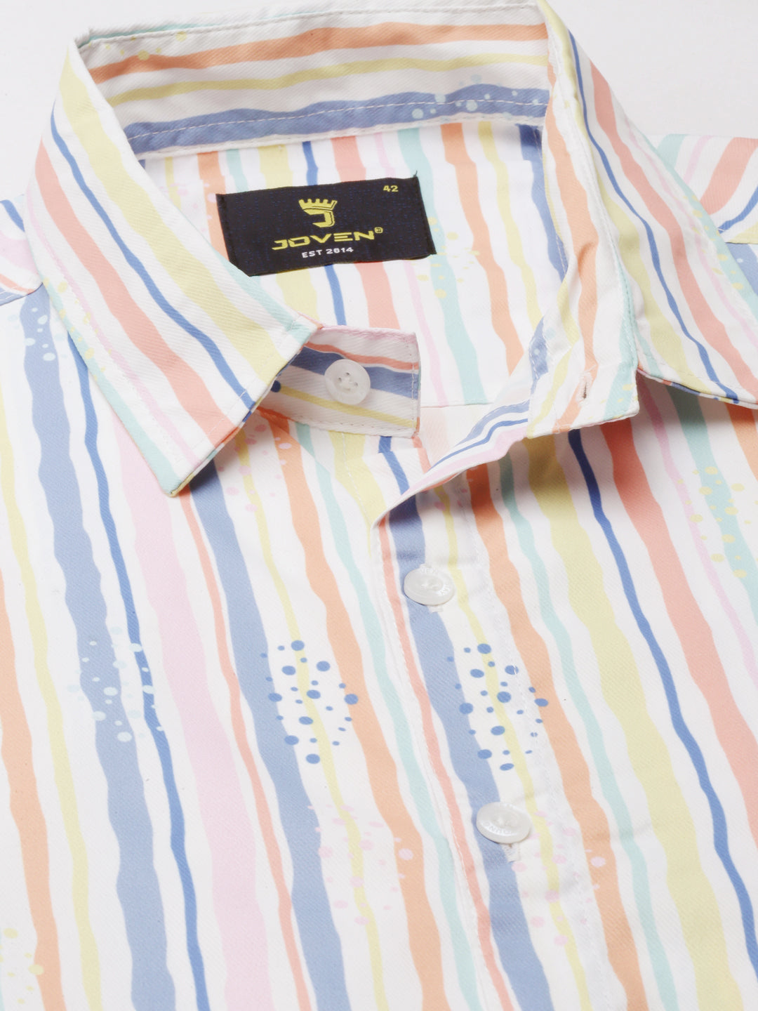 Joven Men's Multicolor Printed Co-Ords Set