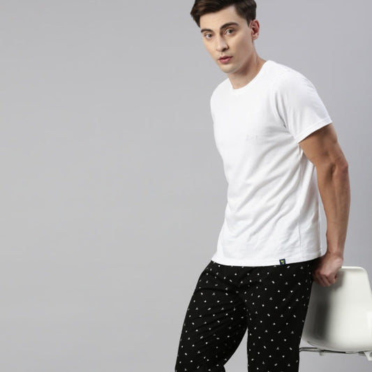 JOVEN MENS PRINTED LOUNGE SET